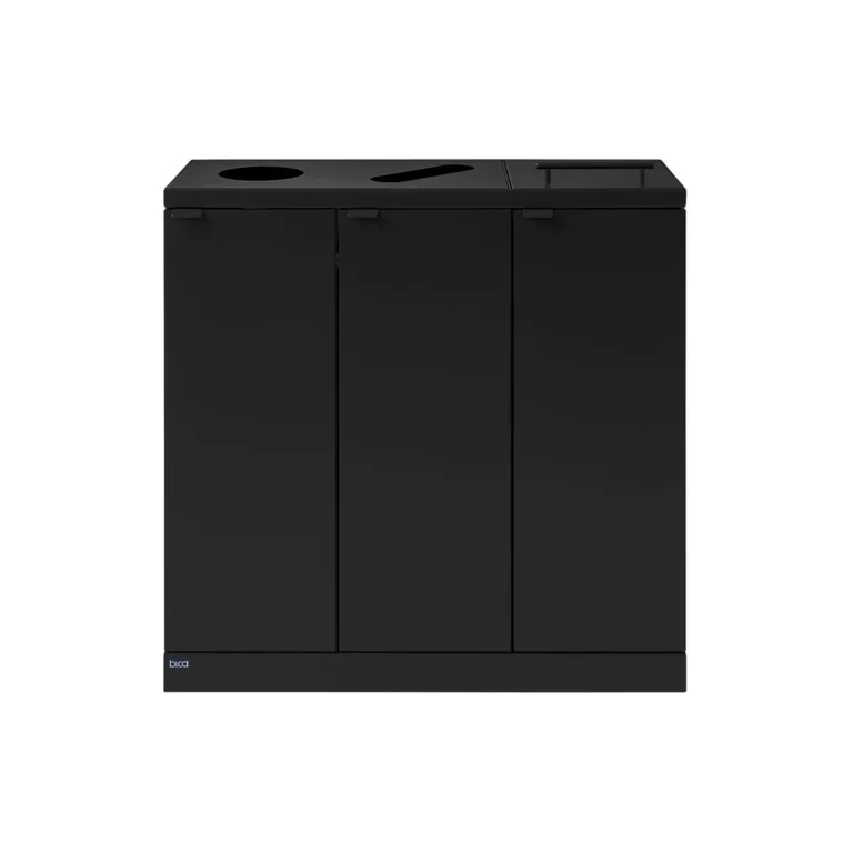 Avfallsbeholder BICA 875 3x65L sort