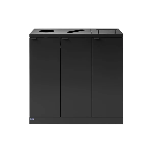Avfallsbeholder BICA 875 3x65L antrasitt