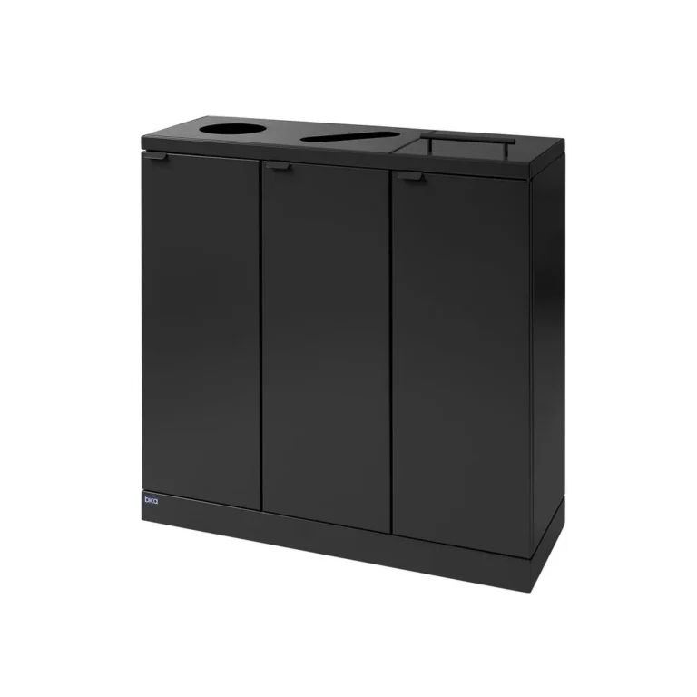 Avfallsbeholder BICA 875 3x65L antrasitt - Bilde 2