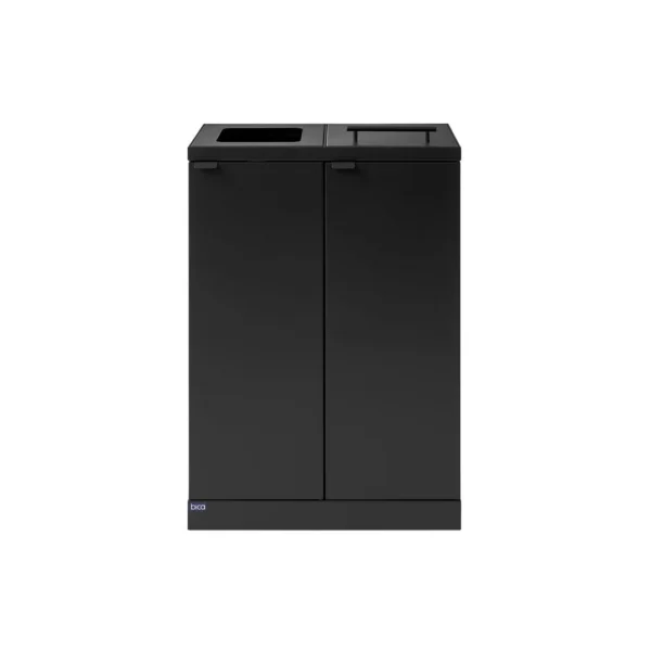 Avfallsbeholder BICA 874 2x65 antrasitt