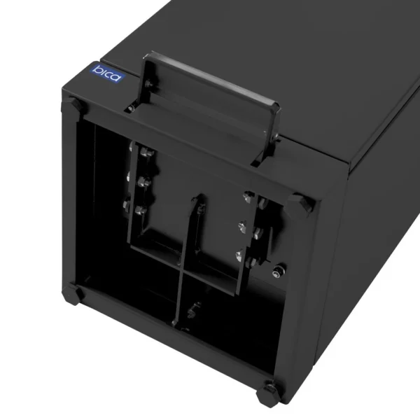 Avfallsbeholder BICA 960 m.ped 65L sort