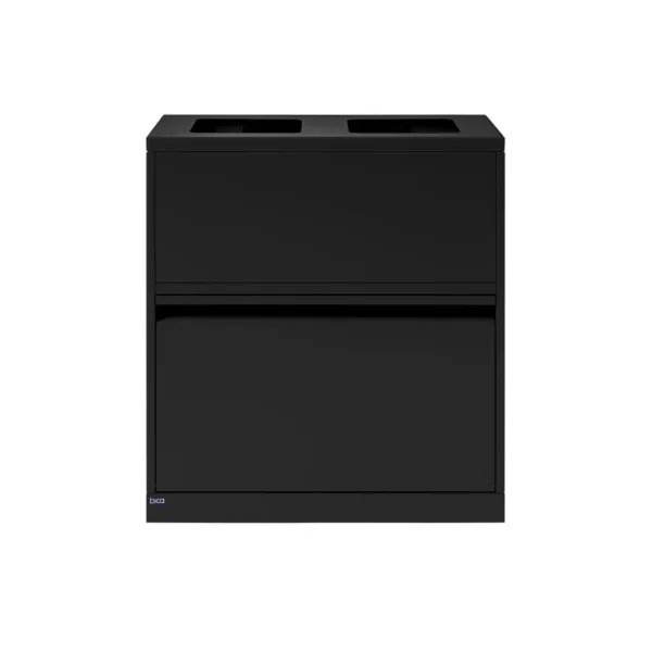 Avfallsbeholder BICA 880 80L sort