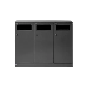 Avfallsbeholder BICA 713 ute 3x100L antr