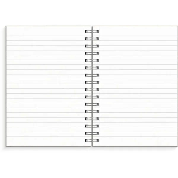 Spiralbok BURDE A5 blå