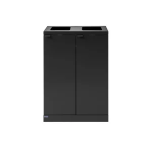 Avfallsbeholder BICA 867 2x65L antrasitt