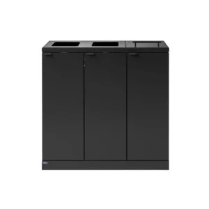 Avfallsbeholder BICA 873 3x65L antrasitt