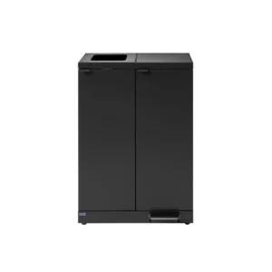 Avfallsbeholder BICA 974 2x65 antrasitt