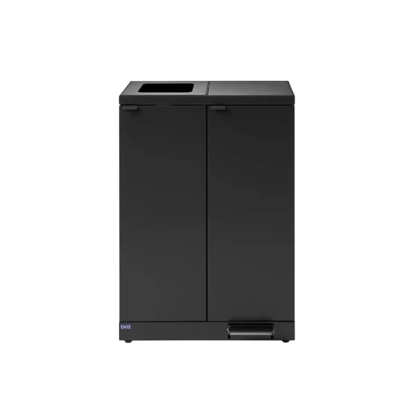 Avfallsbeholder BICA 974 2x65 antrasitt