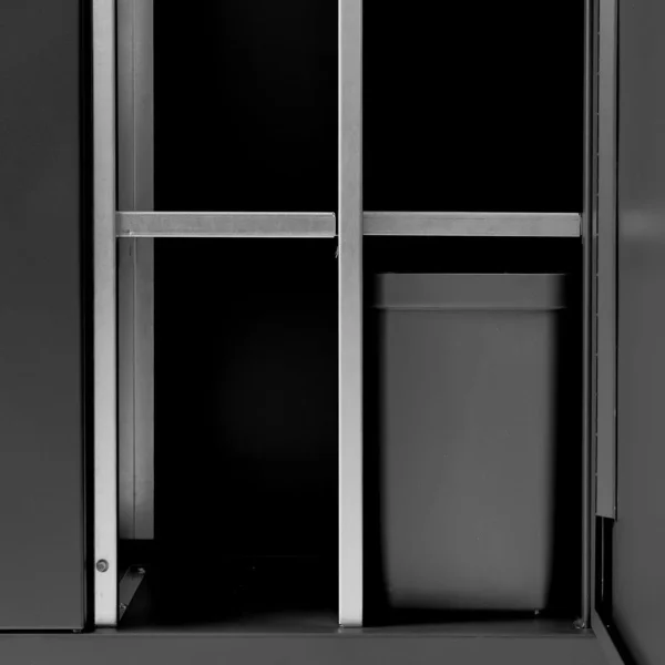 Avfallsbeholder BICA 950 2x65/45L antras