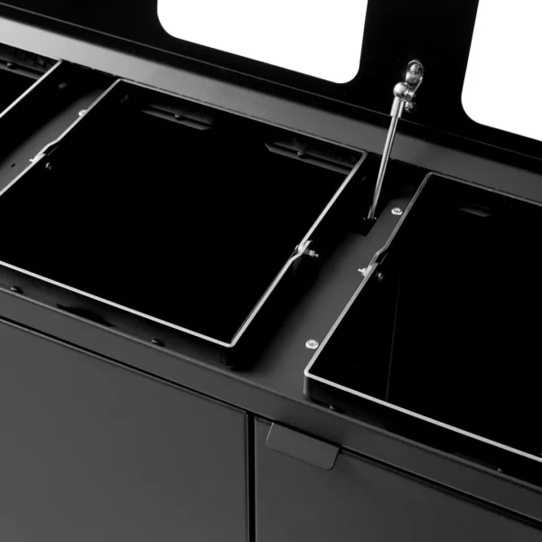 Avfallsbeholder BICA 950 2x65/45L antras