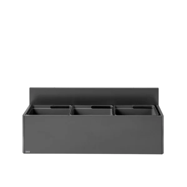 Avfallsbeholder BICA 811 3x20L antrasitt