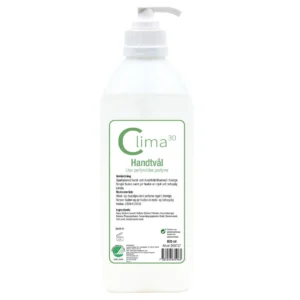 Håndsåpe CLIMA30 m/pumpe u/parfyme 0,6L