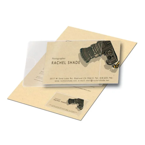 Plastlomme DJOIS selvkl 60X90mm (10)