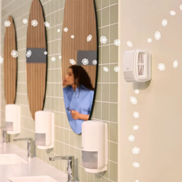 Dispenser TORK kont.luftfrisker A3 hvit