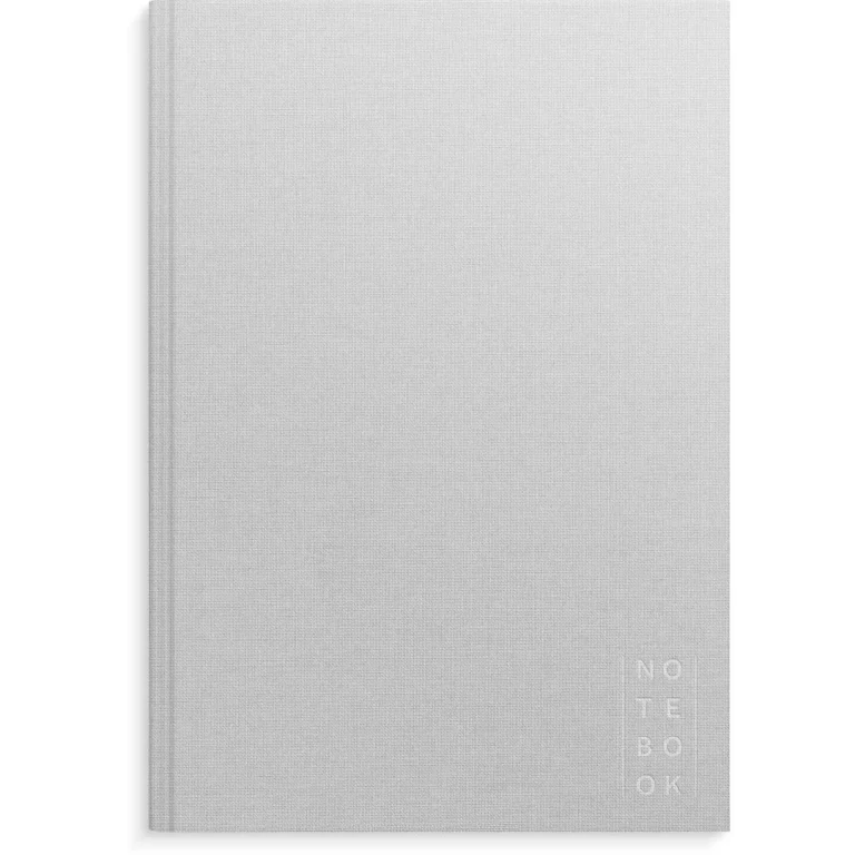 Skrivebok BURDE A4 linjer lys grå - Bilde 2