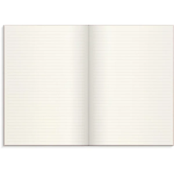 Skrivebok BURDE A4 linjer rosa