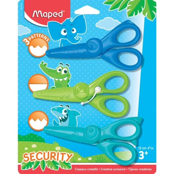 Saks MAPED Kidicraft 12 cm mønster (3)