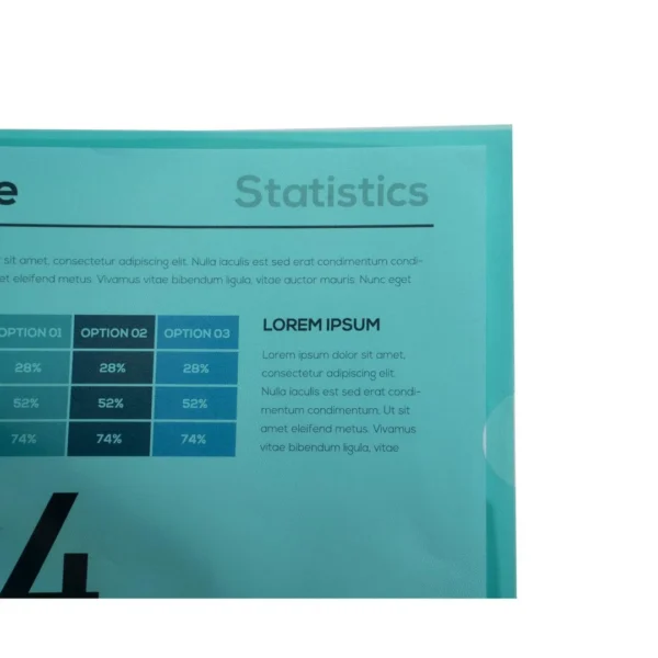 Plastomslag EXACOMPTA A4 120my grøn (10)