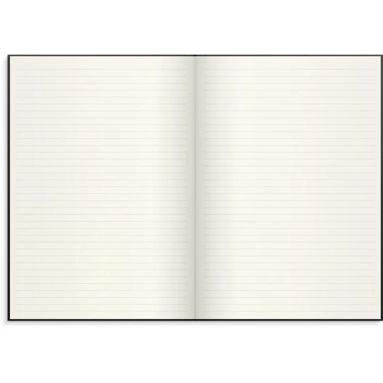 Skrivebok BURDE A4 linjer sort - Bilde 2