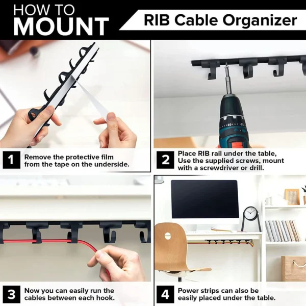 Kabelholder KENSON RIB Kabler (3)