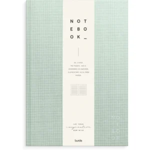 Skrivebok BURDE A4 linjer grønn