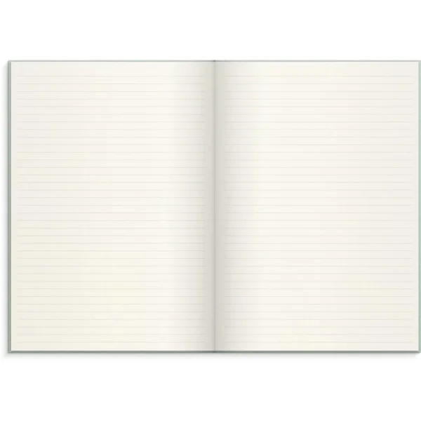 Skrivebok BURDE A4 linjer grønn