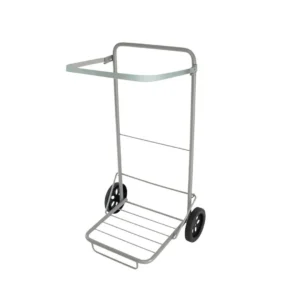 Avfallsstativ m/ store hjul