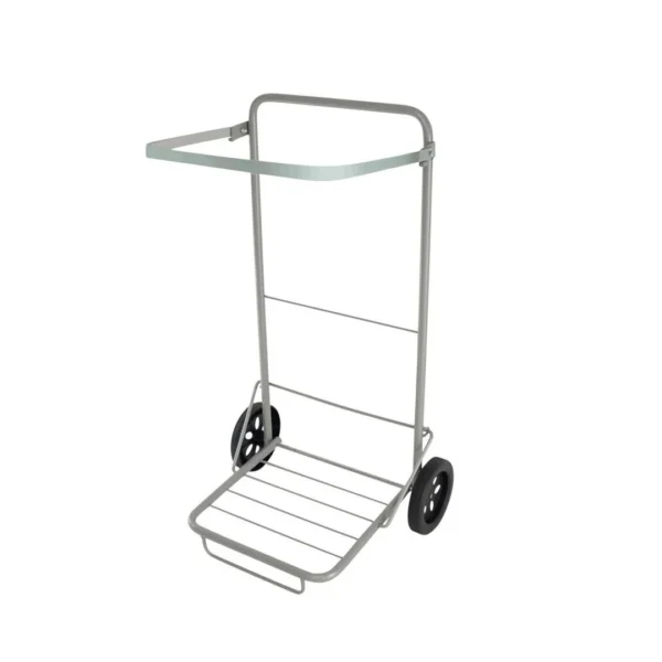 Avfallsstativ m/ store hjul