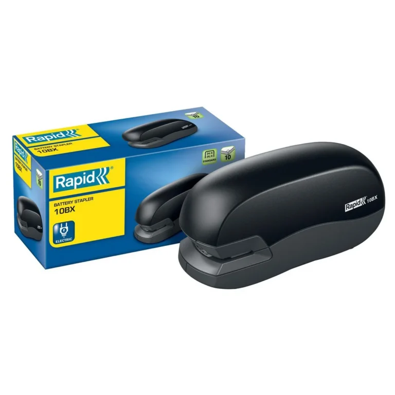 Stiftemaskin RAPID 10BX batteri 10a sort - Bilde 4