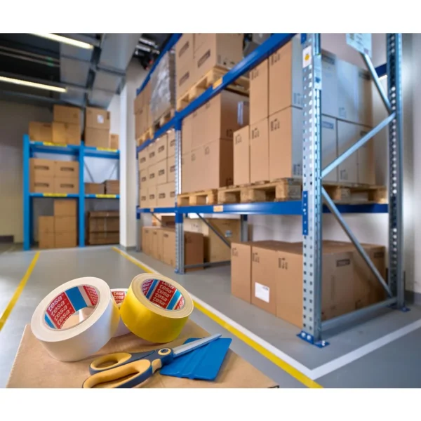 Tape TESA Anti-Scratch PET gulv hvit