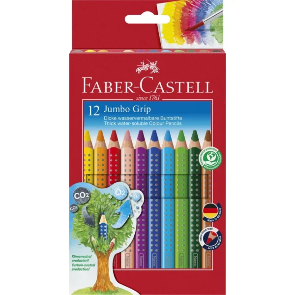 Fargeblyant FABER-CASTELL Jumbogrip (12)
