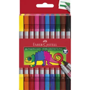 Tusj FABER CASTELL dobbel spiss (10)
