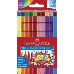 Tusj FABER CASTELL Grip Color Marker(20)