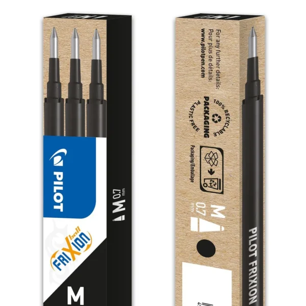 Refill PILOT Frixion 07 sort (3)