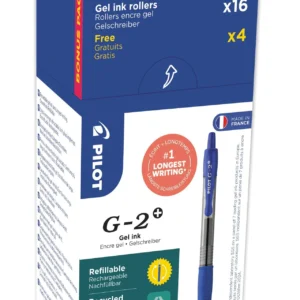 Geleroller PILOT G2+ 05 blå (20)
