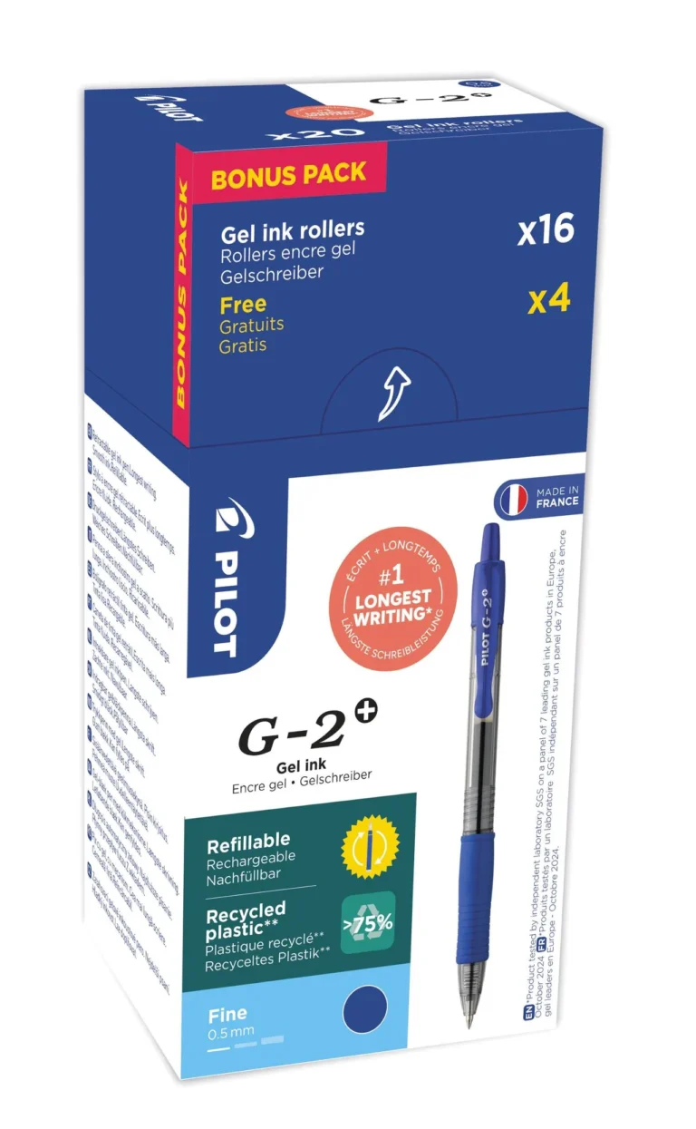 Geleroller PILOT G2+ 05 blå (20)