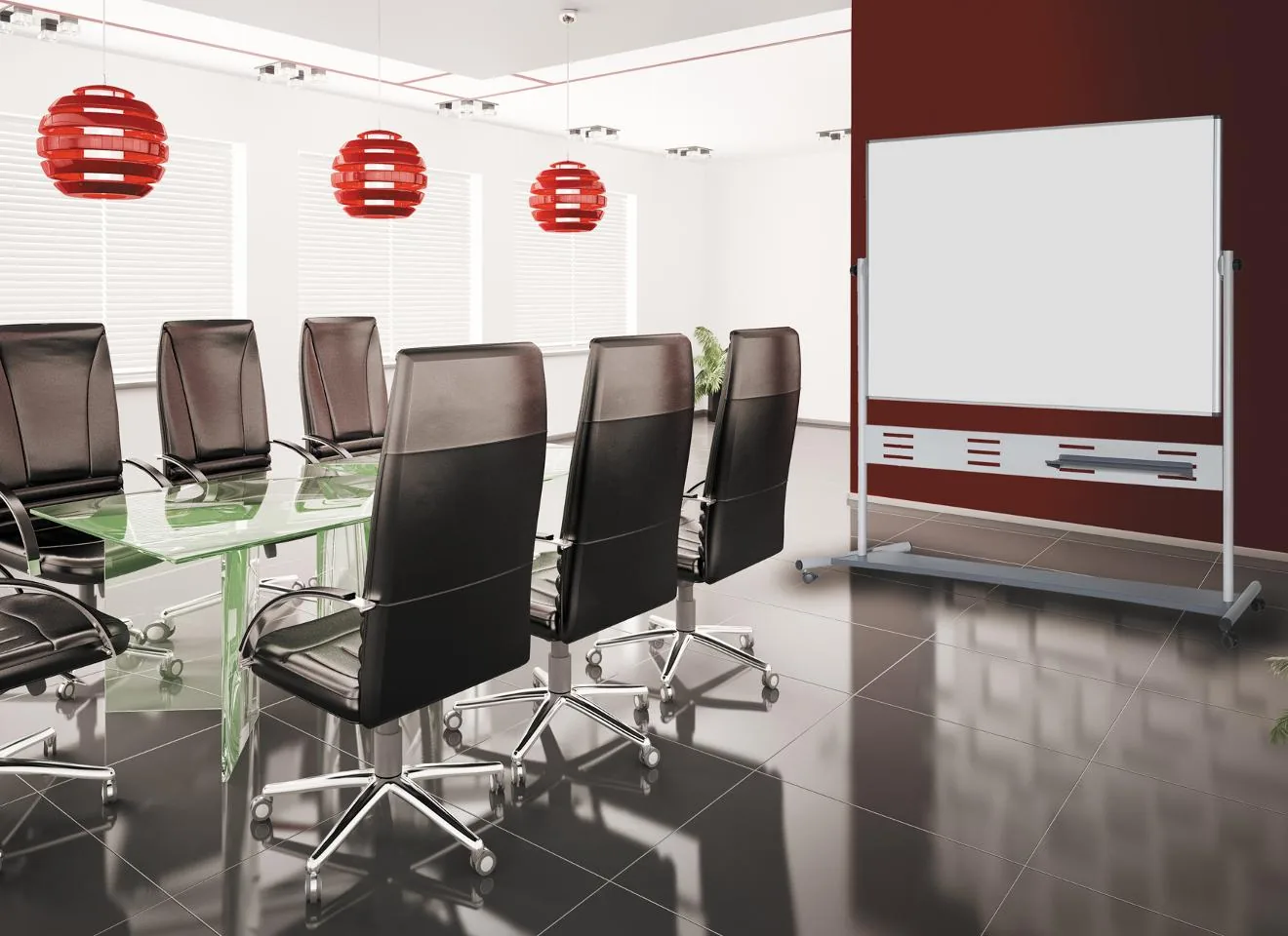 Whiteboard BI-OFFICE Evo 150x120 emaljer