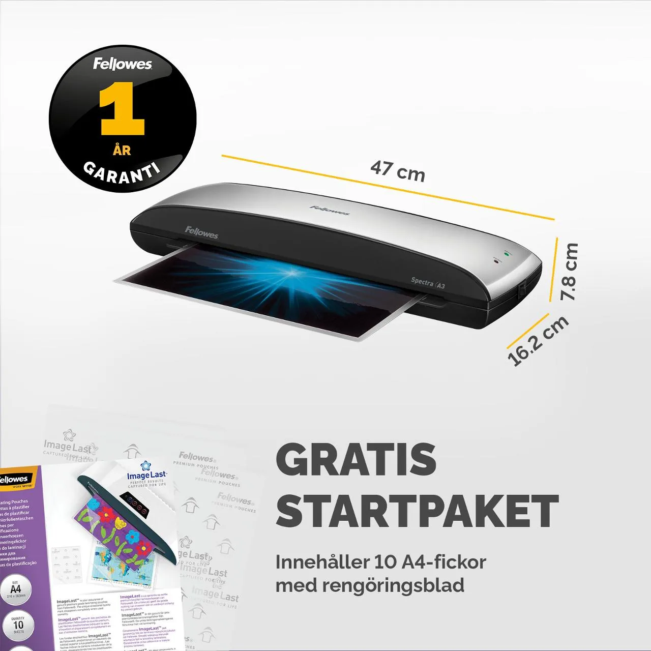Lamineringsmaskin FELLOWES Spectra A3