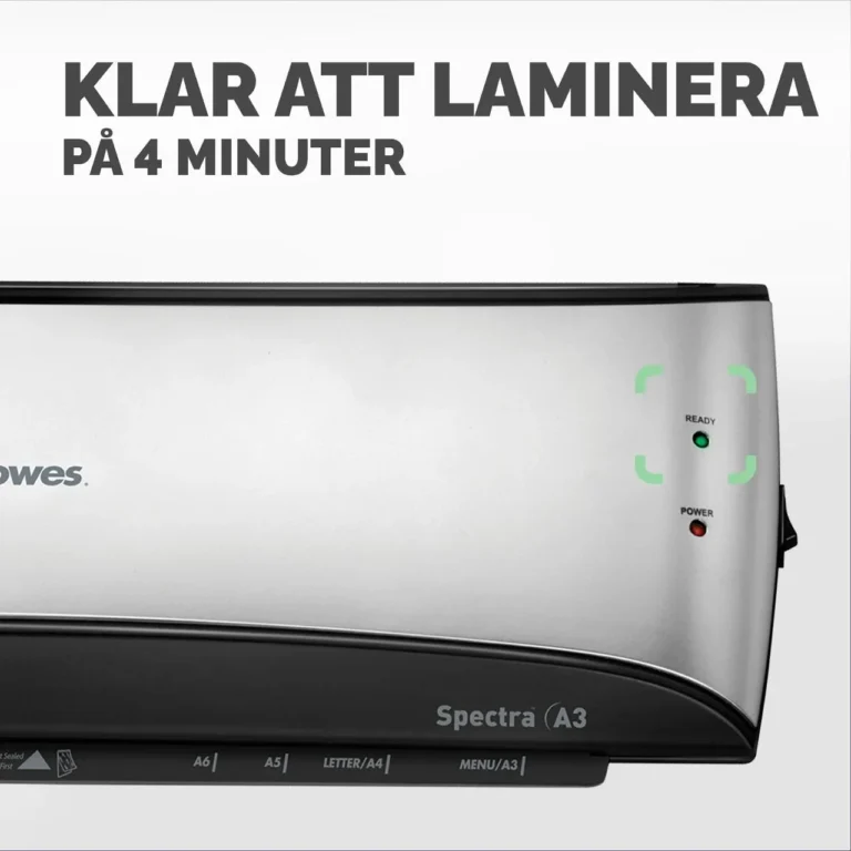 Lamineringsmaskin FELLOWES Spectra A3 - Bilde 5