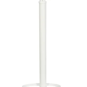 Stumtjener ALBA 5 kroker 187cm hvit/tre