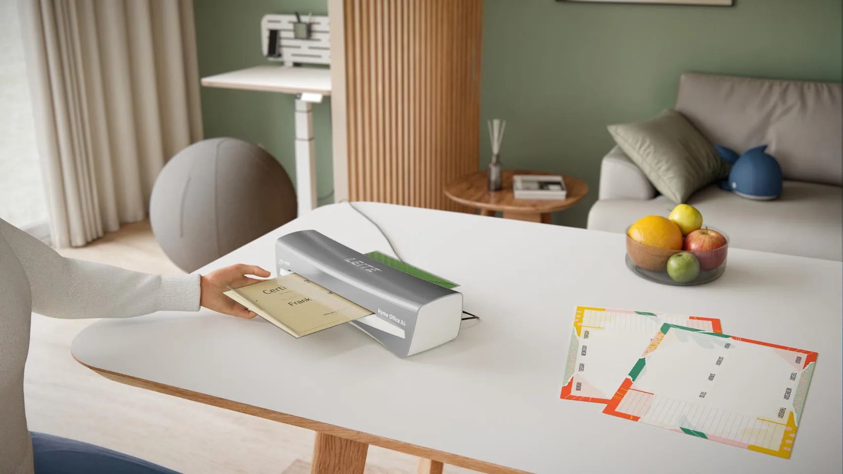 Lamineringsmaskin LEITZ iLAM Home A4 grå