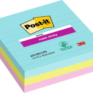 Notatblokk POST-IT SSN 101x101lj Cosm(3)