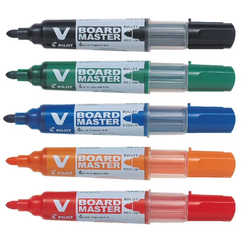 Whiteboardpenn PILOT V-Board M rund (5)