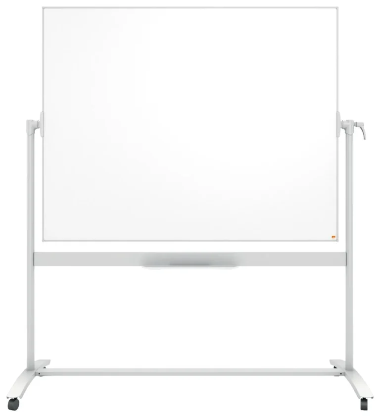 Whiteboard NOBO Vendbar lakkert150x120cm