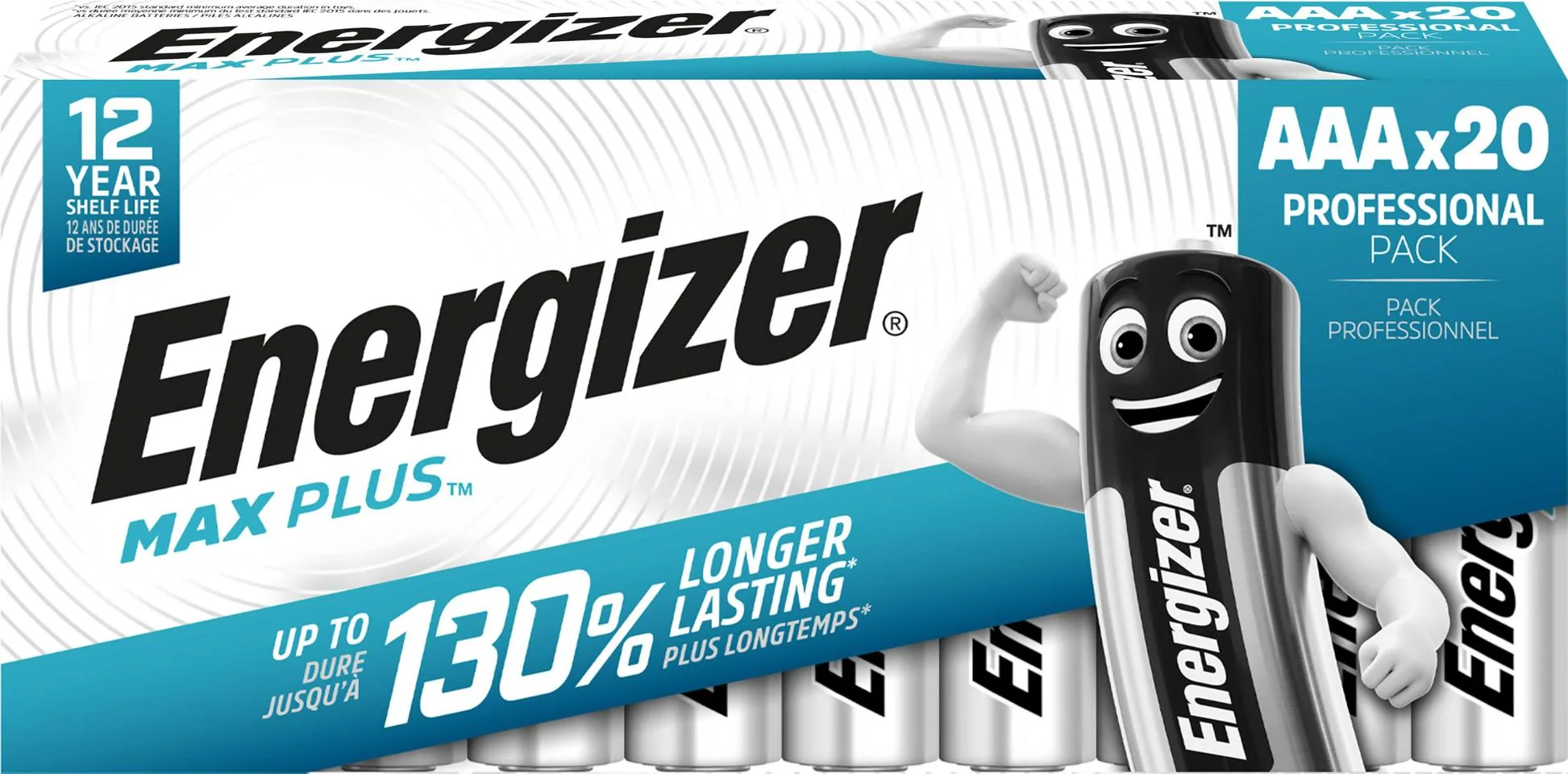 Batteri ENERGIZER Max Plus AAA (20)