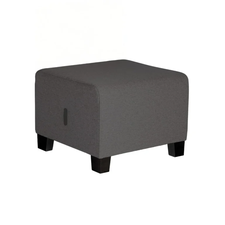 Modulsofa Hizia sete u/rygg grå - Bilde 2
