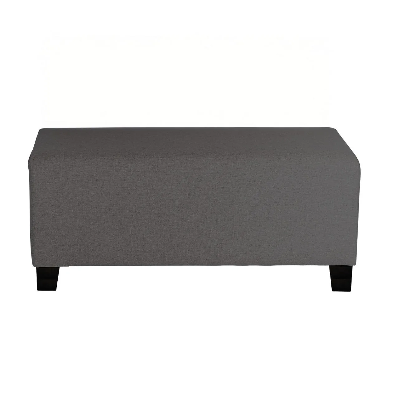 Modulsofa Hizia 2-seter sete u/rygg grå