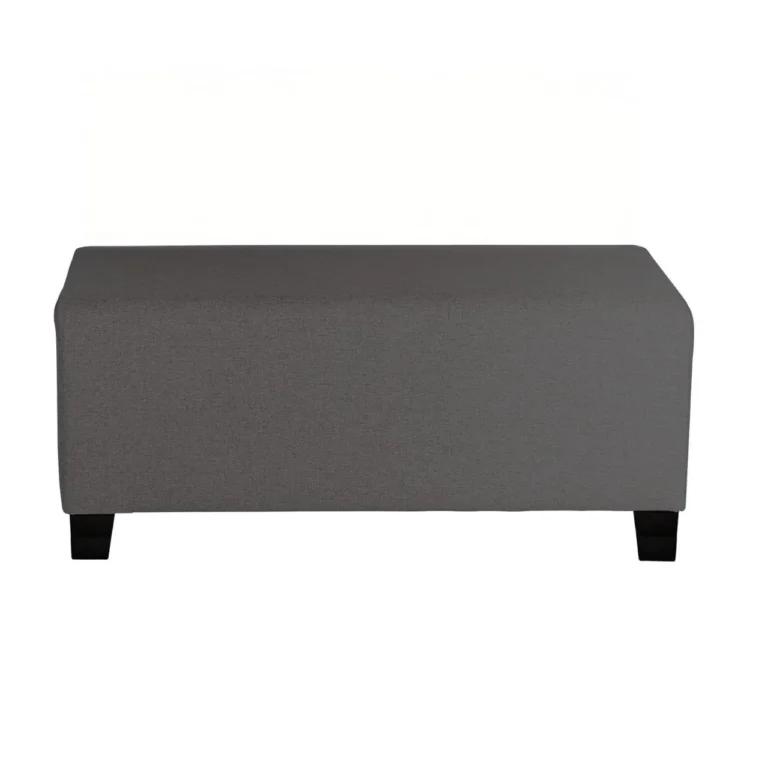 Modulsofa Hizia 2-seter sete u/rygg grå - Bilde 6
