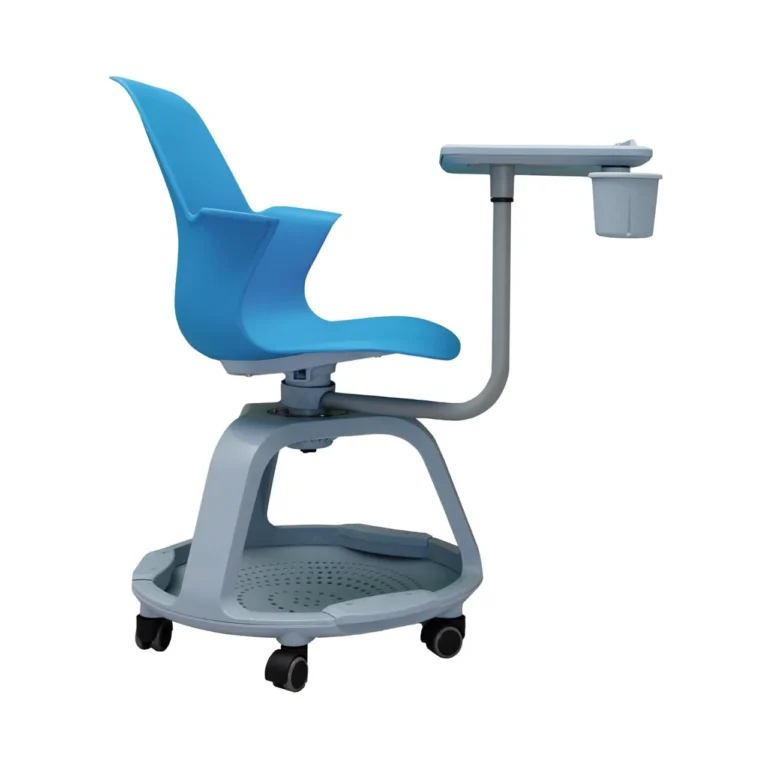 Skolestol BI-OFFICE m/bord blå - Bilde 8