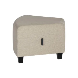 Modulsofa Hizia sete u/rygg skrå beige